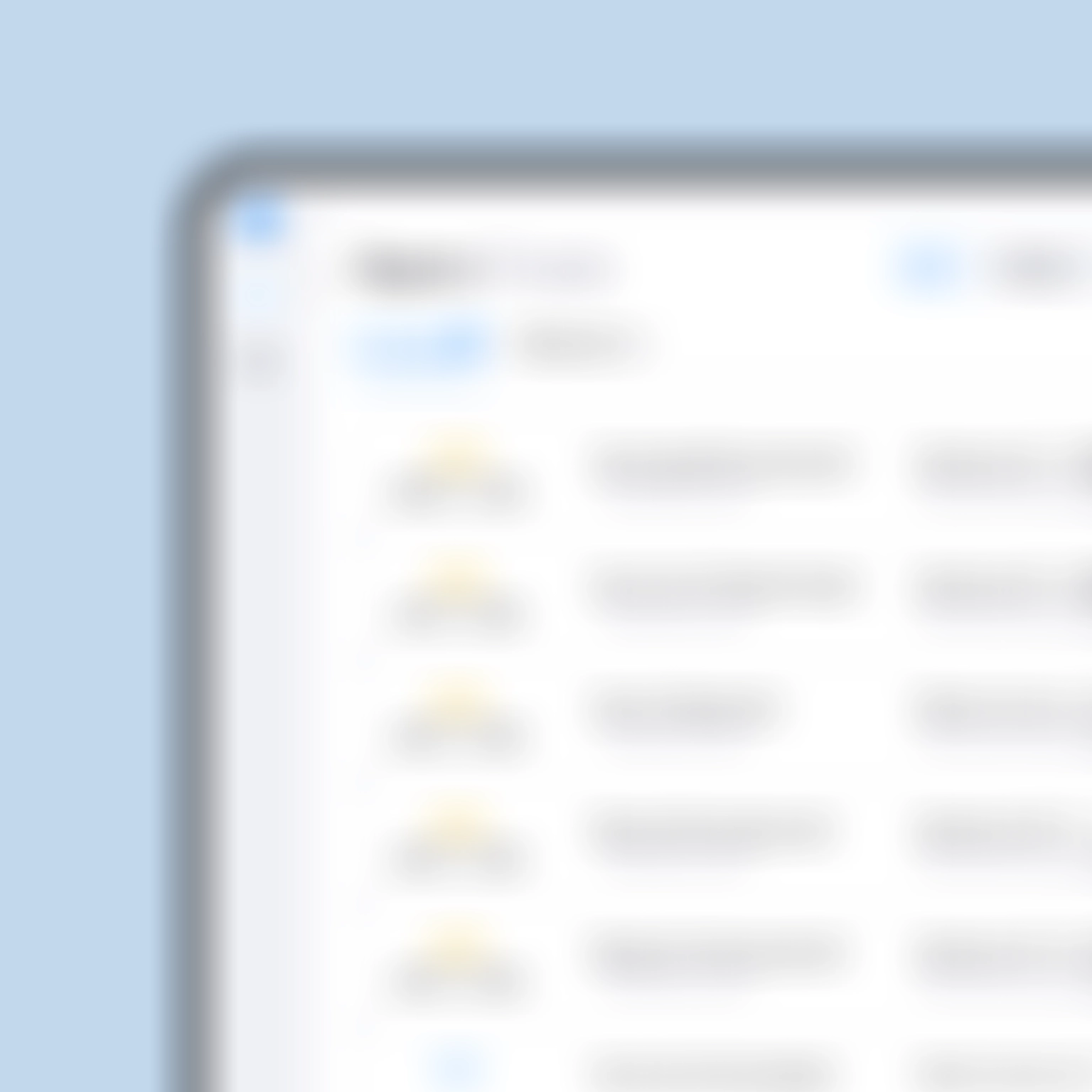 Панель менеджера