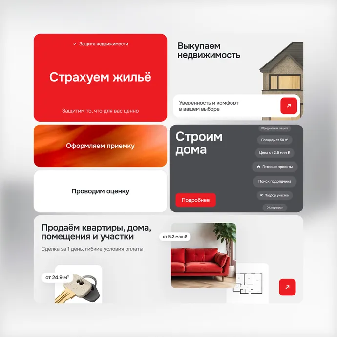 АН Города. Сайт агентства недвижимости